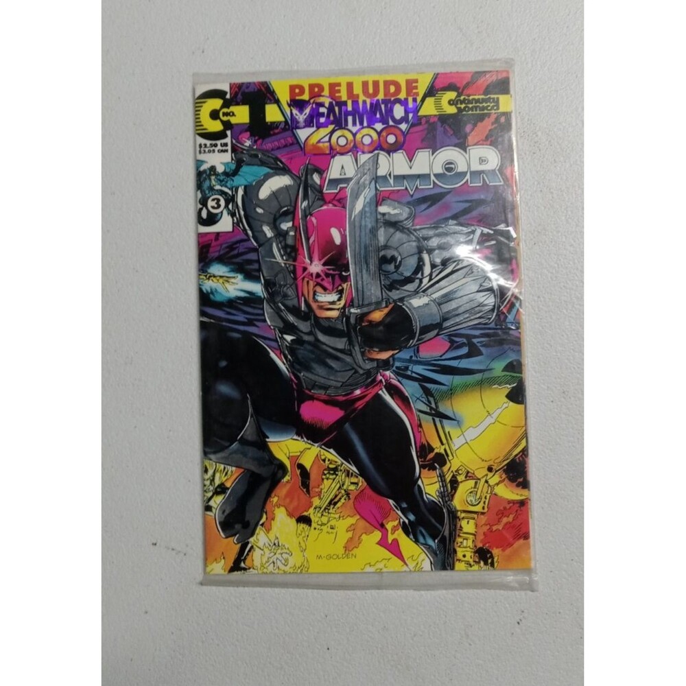 SEALED ARMOR #1 Part 3 Deathwatch 2000 (1993) Continuity Comics